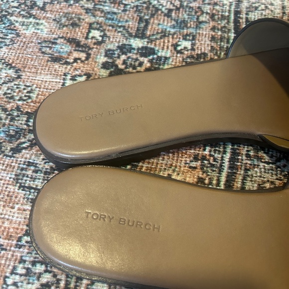 Tory Burch Brown Slide Sandals - Picture 4 of 7